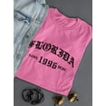 thumbnail image 3 of Florida Gothic Style Banner T-Shirt Women -Image by Shutterstock, Female Small, 3 of 4