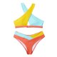 thumbnail image 5 of Traje de baño ANGGREK de dos piezas con bloqueo de color para mujer, 5 of 5