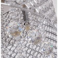thumbnail image 3 of Bethel International Clear Crystal Beaded Shade Flush Mount with Hanging Clear Crystals - Size:D16" x H18"-Size:D16" x H18", 3 of 3