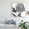 thumbnail image 3 of Trademark Fine Art 'Flowers in Grey IV' Canvas Art by Melissa Wang, 3 of 4