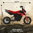 thumbnail image 7 of Hover-1 My First Dirt Bike for Kids - 300W Motor, 9MPH Max Speed, 9 Mile Range, 12” Off-Road Tires, 120LB Max Weight, Twist Grip Throttle & Rear Disc Brake Electric Dirt Bike for Kids Ages 5+ Years, 7 of 7