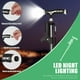 thumbnail image 3 of Bastón para caminar de 200 kg para hombres y mujeres, de aleación de aluminio, ligero, ajustable en altura, resistente, plegable, de pie, con LED, para adultos mayores, color negro, 3 of 5