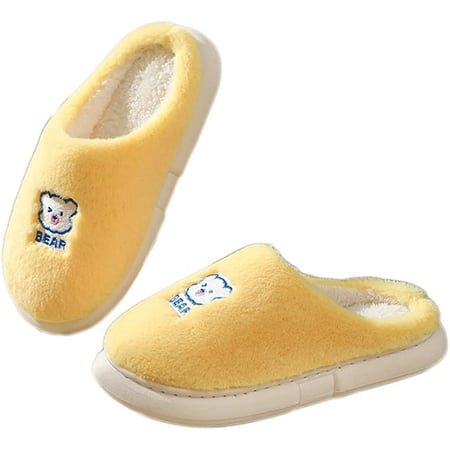 

PIKADINGNIS Women s Cute Animal Slippers Fuzzy House Memory Foam Slipper Furry Faux Fur Lined Bedroom Shoes