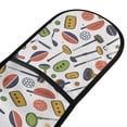 thumbnail image 2 of Dailycode Double Sided Oven Mitt with Loop Heat Resistant Kitchen Long Potholders 7" x 35" Golf Equipment, 2 of 6