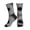 2 Black-2, variant on Women's Men's Rotational Motion Illusion Psychedelic Colorful Novelty Pattern Crew Athletic Socks