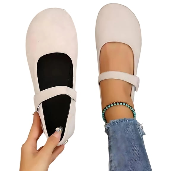 Women's Flats Shoes Wide Width Knit Ballet Flats for Women Breathable Casual Business Dress Shoes Comfortable Foldable Slip On Shoes Lightweight Walking Flat Shoes for Office Work Teacher, 39