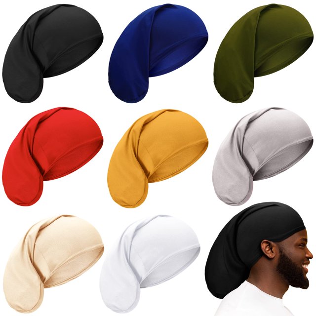 Gorro para dormir Janmercy, unisex, con cubierta completa, 8 unidades