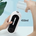 thumbnail image 2 of 450ml smart wall mounted non-contact foam soap dispenser automatic induction White, 2 of 9