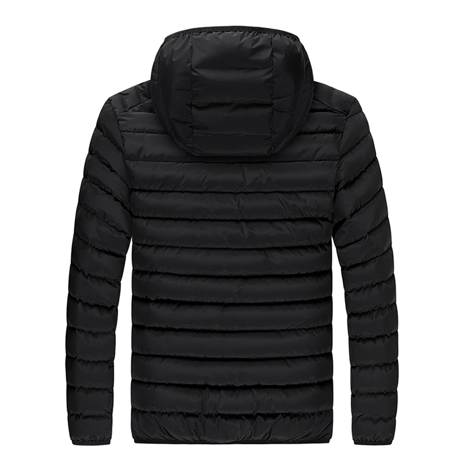 Leather jacket with cotton sleeves and hood new arrivals