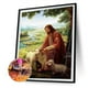 thumbnail image 5 of Pintura de Diamantes Redondos Hugtrwg A1152 Serie Personajes Jesús Y Alpaca 30*40CM 22 Colores, 5 of 9