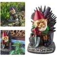 thumbnail image 5 of Jardin GNOME Ornements Résine Nain Estatua Estatuilla Jardin Dollhouse Artisanat Décor de Jardin, 5 of 5