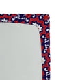 thumbnail image 2 of Ambesonne Orient Fitted Sheet, Moroccan Oriental Old, Twin XL Size, Indigo Red White, 2 of 2