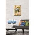 thumbnail image 2 of NFL New Orleans Saints - Retro Logo 14 Wall Poster, 14.725" x 22.375", 2 of 3