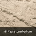 thumbnail image 3 of Art3d Cement Texture 3D Wall Panels, Yellow Stone, 24"x48", 4-Piece Pack, 3 of 7