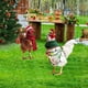 thumbnail image 1 of JSTY323-331 Christmas Garden Insertion Christmas Hat Chicken Festival Decoration Plugin, 1 of 8