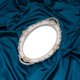 thumbnail image 1 of Bandeja Decorativa con Placa de Espejo Ovalada Dorada para Perfume de Boda, Organizador de Joyas, Adornos para El Hogar, Exhibición de Maquillaje, Col blanca Macarena Bandeja decorativa de boda, 1 of 8