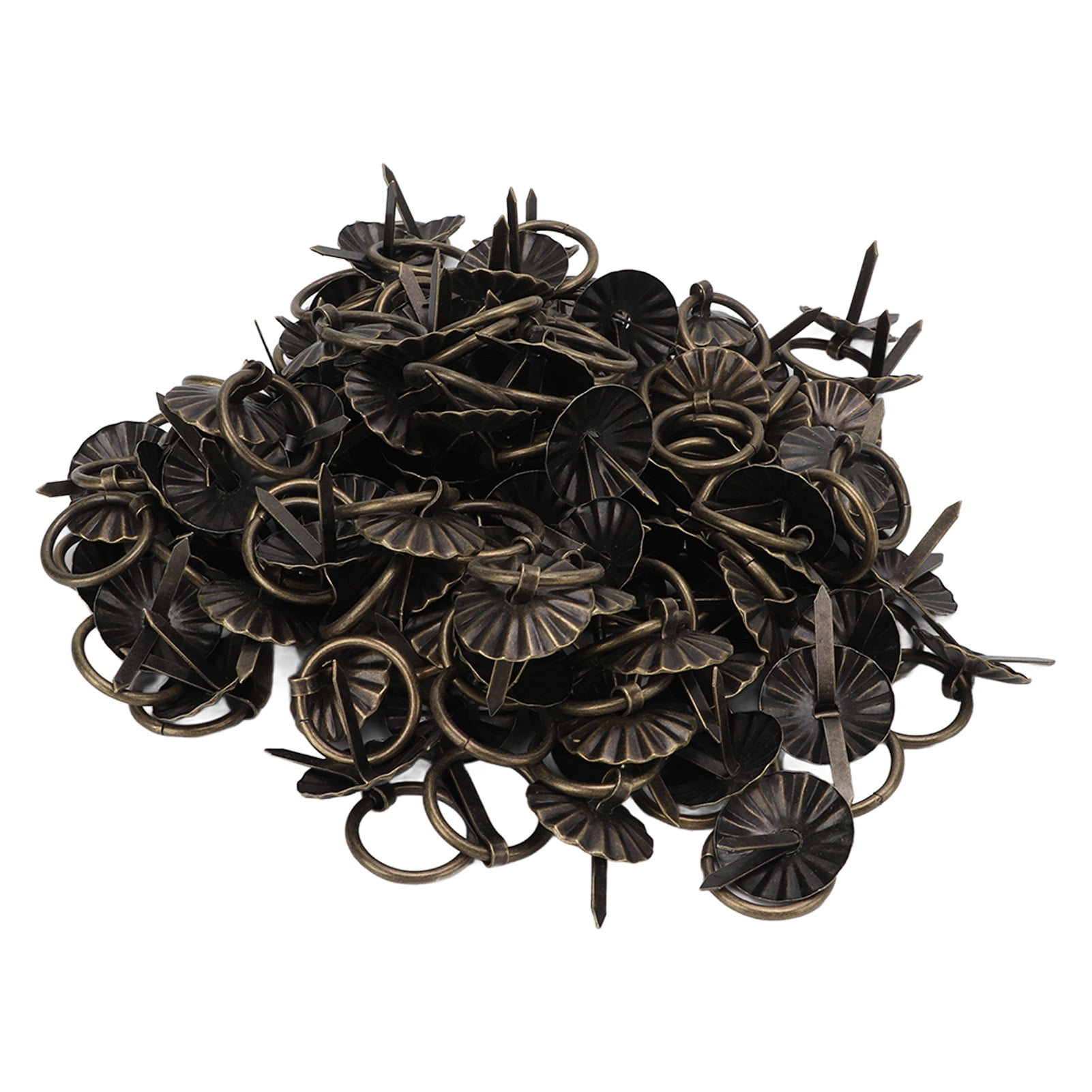 Domqga Handles 19MM Drawer Wooden Jewelry Box Flat Pattern Tin