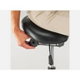 thumbnail image 2 of Safco Twixt Vinyl Saddle Seat Stool Black 3005BV, 2 of 2