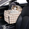 thumbnail image 4 of 2 asientos para perros, asiento , central antideslizante para perros y medianos Gloria Asiento de coche para cachorros, 4 of 9