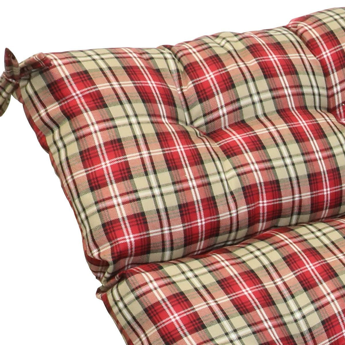 Floral Magshion Indoor//Outdoor Wicker Bench Chair Cushion Made in USA