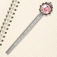 thumbnail image 3 of Valentine's Day Love Vintage Silver Lace-Edged Bookmark: a Gift for Book Lovers and Readers, 3 of 5