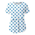 thumbnail image 4 of Gytharion Women's Fashion Printed Breastfeeding Maternity Tops Crewneck Short Sleeve Pregnant Tshirts Casual Breathable Nursing Blouse, 4 of 6