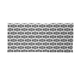 thumbnail image 2 of Polish Folk Art Neck Gaiter, European Floral, Unisex, Charcoal Grey White, by Ambesonne, 2 of 3