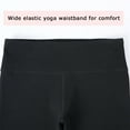 thumbnail image 4 of Stelle 2 Packs Girls High Waist Athletic Capri Leggings with Hidden Pockets,Kids Soft Comfortable Dance Leggings Gym Running Workout Stretchy Yoga Pants,5-13Y, 4 of 7
