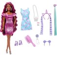 thumbnail image 3 of Barbie-Fun & Fancy Hair-Poupée brune et accessoires de coiffure, 3 of 6