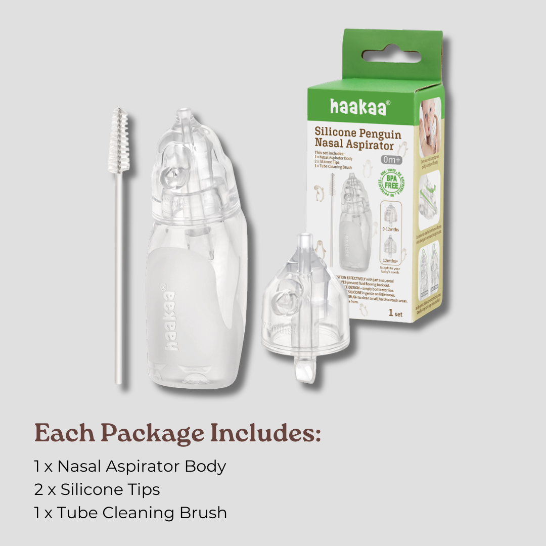 Haakaa Penguin Nasal Aspirator for Infants & Toddlers photo 3
