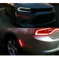 thumbnail image 4 of 4PCS LED Side Marker Lights Front Rear For 2015-2023 Dodge Charger Smoked Lens, 4 of 5