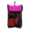thumbnail image 3 of Bolsa de equipo de malla ligera portátil y clip giratorio, en D para carrete de buceo y accesorios para boya marcadora de seguridad S Rosado DYNWAVEMX Estuche de malla para carrete de buceo, 3 of 8