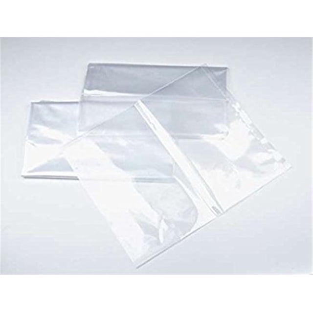 Sacs Plats en Poly 16 x 48 Po. 15 Mil, Transparents
