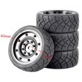 thumbnail image 2 of fastboy WLtoys 144001 124018 124019 RC Car Rubber Tire Set Racing Performance Black 1Set, 2 of 6