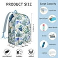 thumbnail image 5 of Waterproof School Backpack with Starfish & Seashells, Nautical Ocean Life Design for Teens, Lightweight College Bookbag with Coral, Fish & Seahorse Pattern, 5 of 5