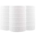 thumbnail image 1 of Lot de 18 Couvercles en Plastique à Ouverture Régulière pour Pots Mason Ball, Kerr et Plus - Capuchons de Rangement en Plastique Blanc de Qualité Alimentaire, 1 of 7