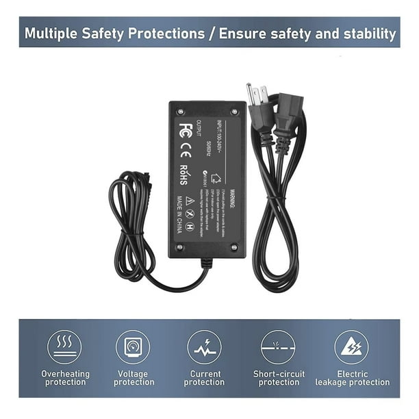 CJP-Geek AC Power Adapter for Suaoki 400wh PS5B Portable