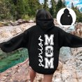 thumbnail image 2 of VBARHMQRT Ladies Senior Mom 2025 Shirt 2025 Graduating Class Sweatshirt T Shirt Alphabet Print Long Sleeved Hoodieladies Senior Mom 2025 Shirt 2025 Graduating Class Sweatshirt T Shirt Alphab, 2 of 5