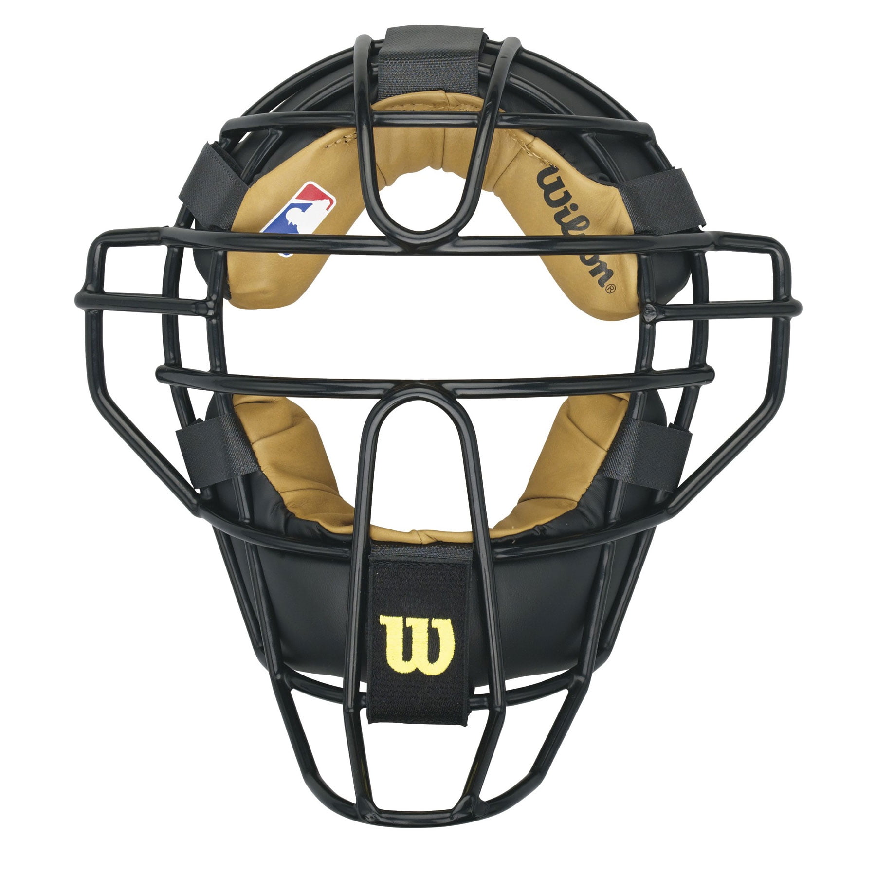 Wilson Steel Adult Baseball/Softball Umpire Mask Black