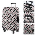 thumbnail image 5 of White Cow Bow Pattern Luggage Cover Fashion Suitcase Cover Baggage Covers Fit 25-28 Inch Luggage (Go Travel), 5 of 5