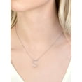 thumbnail image 6 of Imperial 1/20Ct TDW Diamond Alphabet S Pendant Necklace for Women in Sterling Silver, 6 of 6