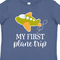 thumbnail image 4 of Inktastic My First Plane Trip Airplane Travel Boys or Girls Toddler T-Shirt, 4 of 5