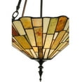 thumbnail image 7 of Meyda Tiffany - 121146 - Three Light Inverted Pendant - Delta - Mahogany Bronze, 7 of 7