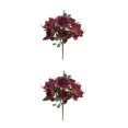 thumbnail image 4 of Moyic Ramo de flores artificiales Cabezas falsas Rosas Pantalla de simulación para el hogar Type3 NO3, 4 of 6