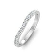 thumbnail image 3 of 3/8ctw Diamond Wedding Band in 10k White Gold, 3 of 5