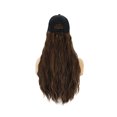 thumbnail image 2 of Neinkie Chapeau Perruque pour les Femmes Vague Casquette de Baseball Perruque avec Extensions de Cheveux Bouclés Perruque Perruque Perruque Synthétique Vague Chapeau de Baseball Réglable Perruque, 2 of 6