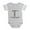 Heather Gray, variant on - FIN Mommys Little Caddy Boy - Cute Infant Baby Football Bodysuit