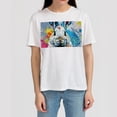 thumbnail image 4 of Rabbit Stylish White 100% Cotton T-Shirt for Men - Classic Summer Tee for Casual Wear and Workouts - Size S-XXL Available - Cool and Breathable Fabric - Machine Washable, 4 of 5