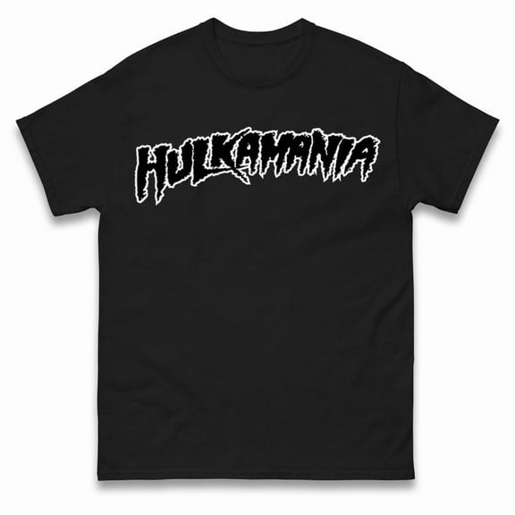 Hulkamania Outline T Shirt