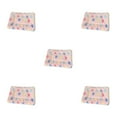 thumbnail image 2 of Youkk Washable And Machine Washable Pet Mat For Long-lasting Thick Warm Polyester Cartoon Dog Sleeping Mat pink heart 30*40cm 5Set, 2 of 6